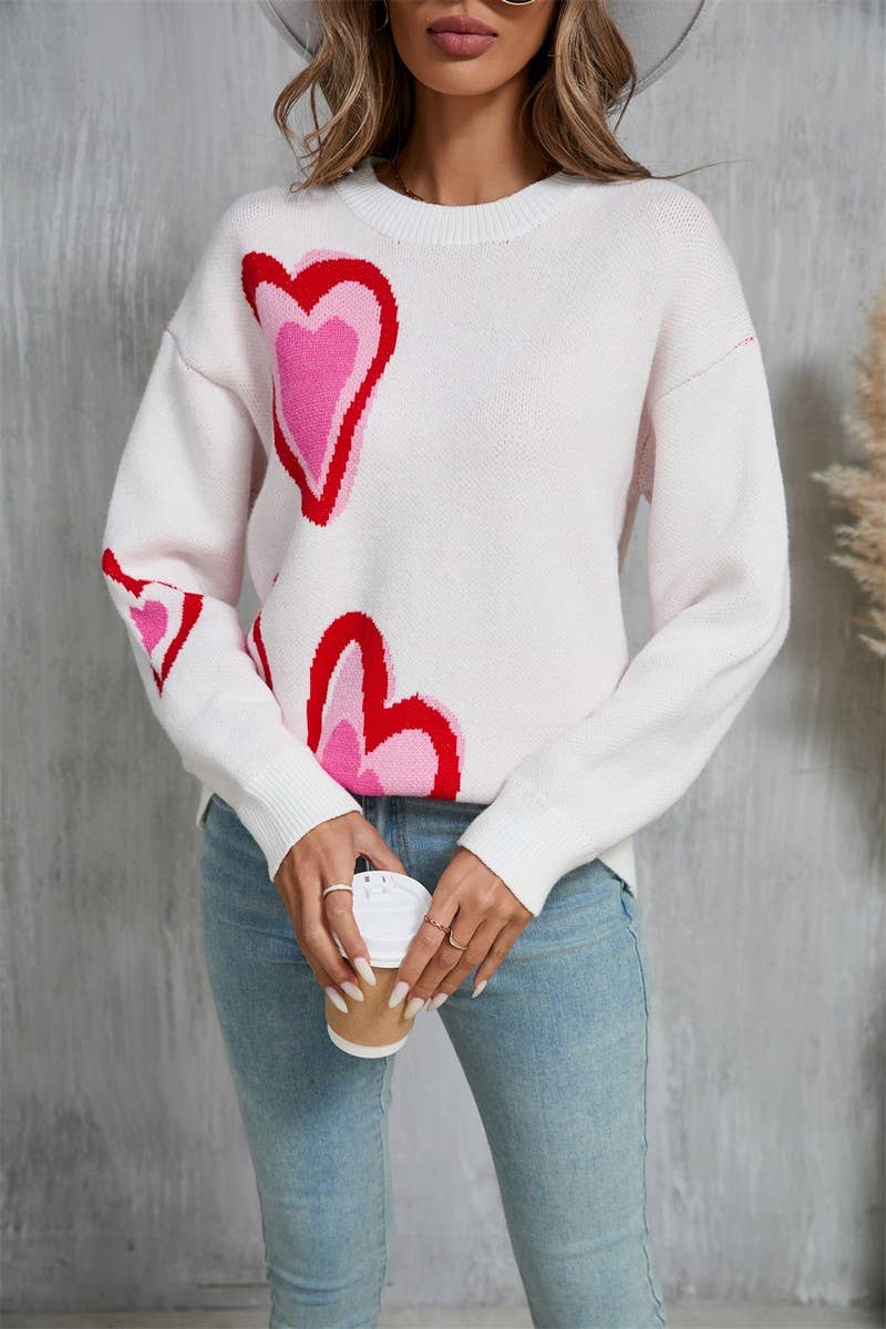 Valentine's Day Heart Sweater