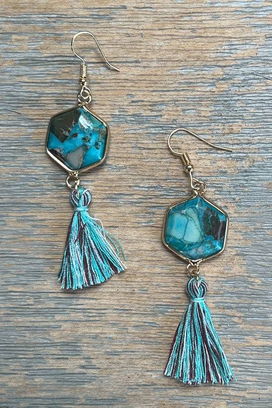 Janet Turquoise Earrings