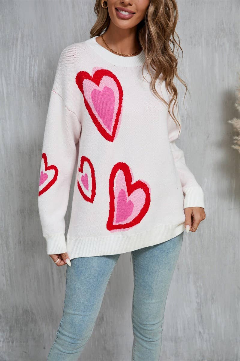 Valentine's Day Heart Sweater