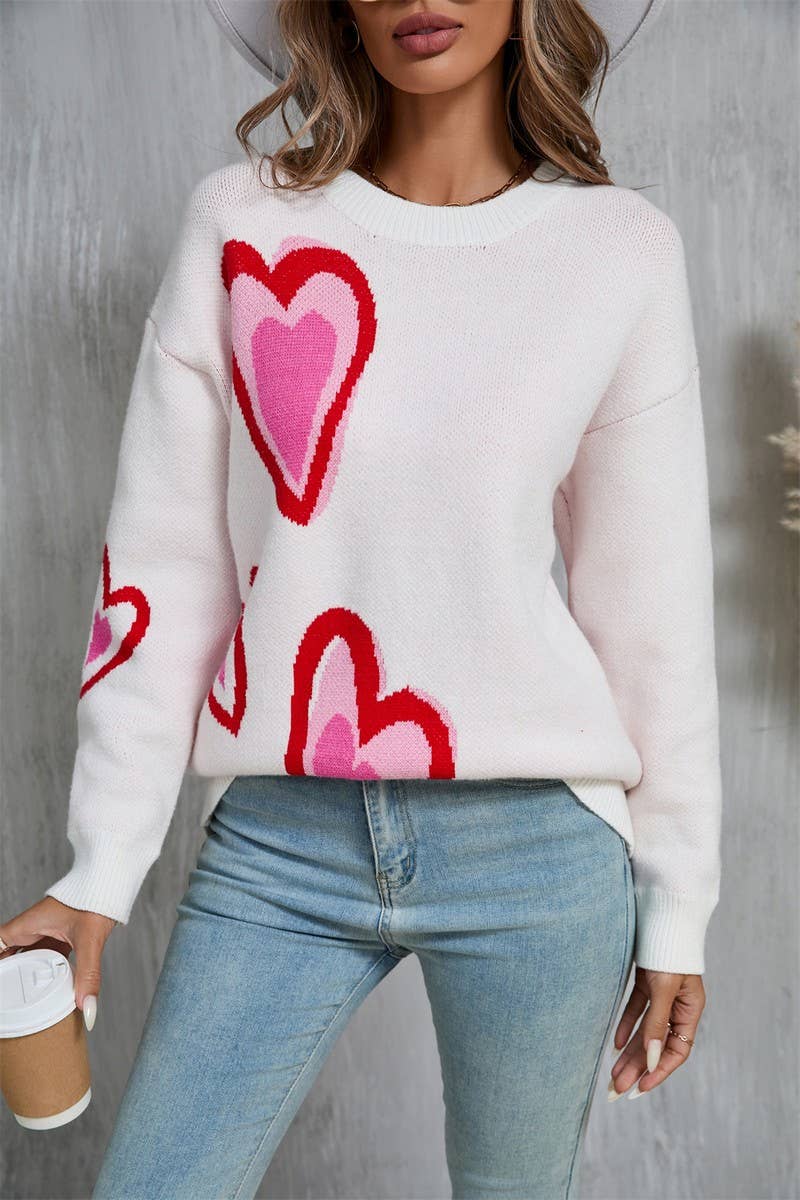 Valentine's Day Heart Sweater