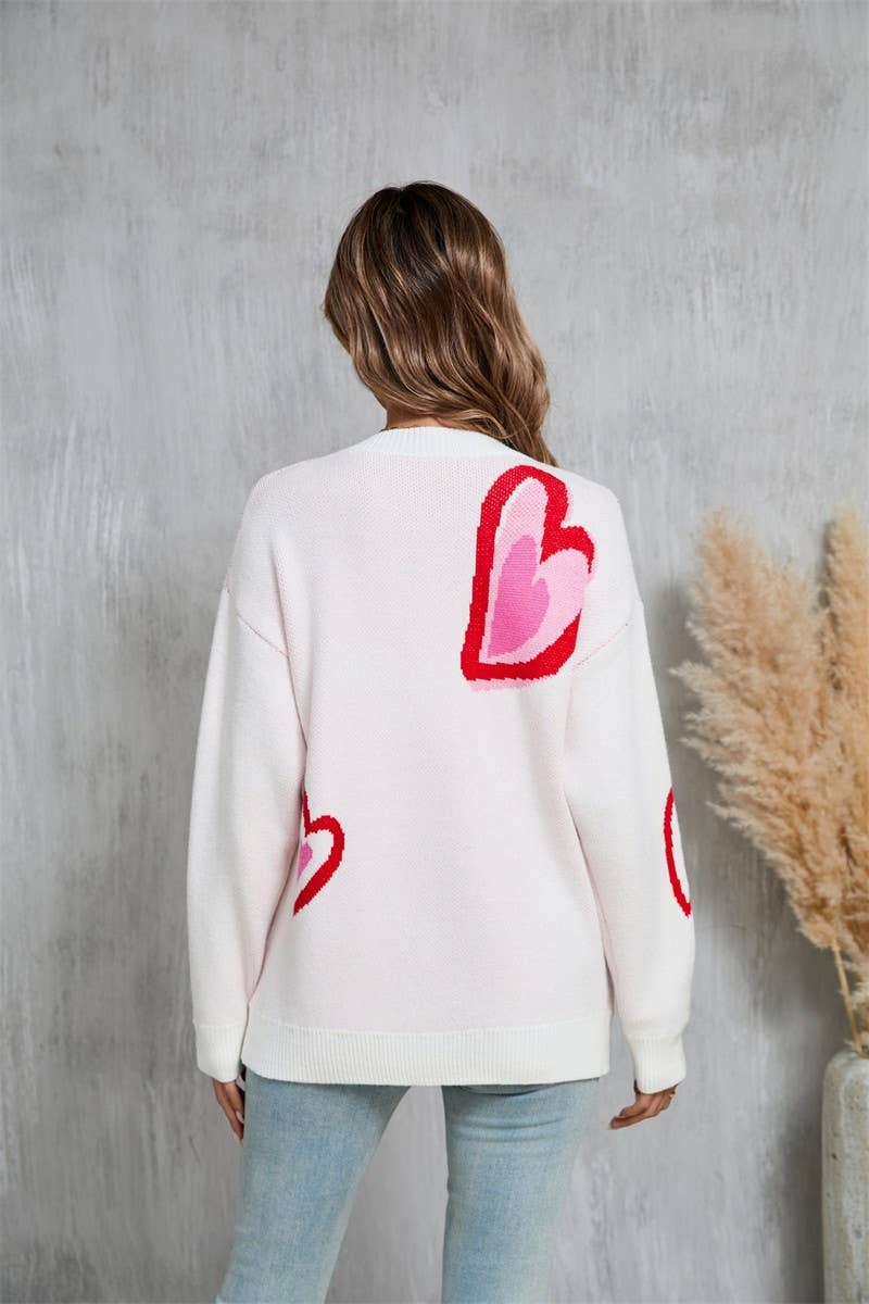 Valentine's Day Heart Sweater