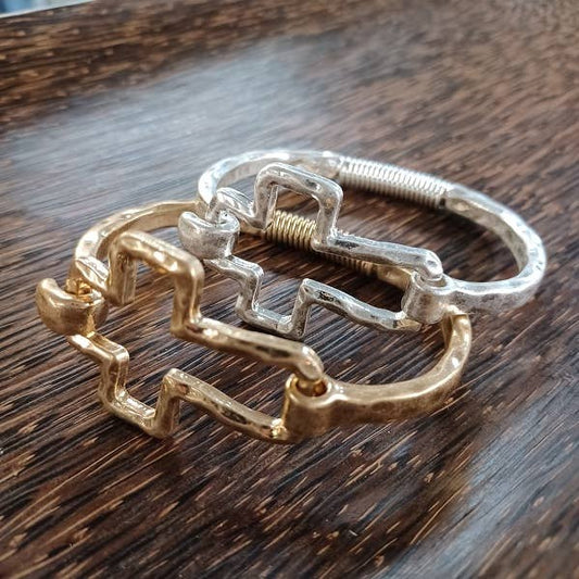 Cross Cuff Bracelet