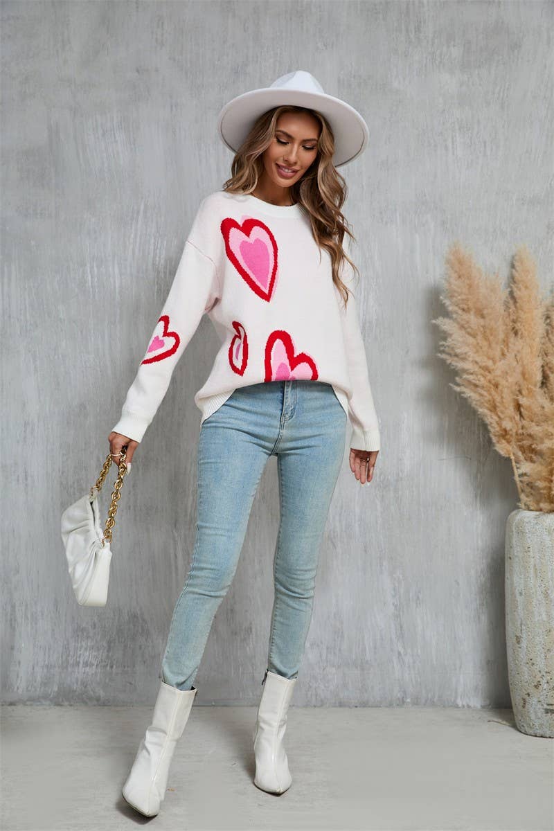 Valentine's Day Heart Sweater