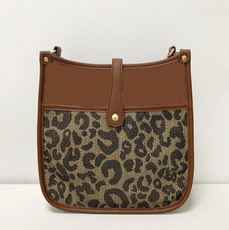 Distressed Leopard Messenger