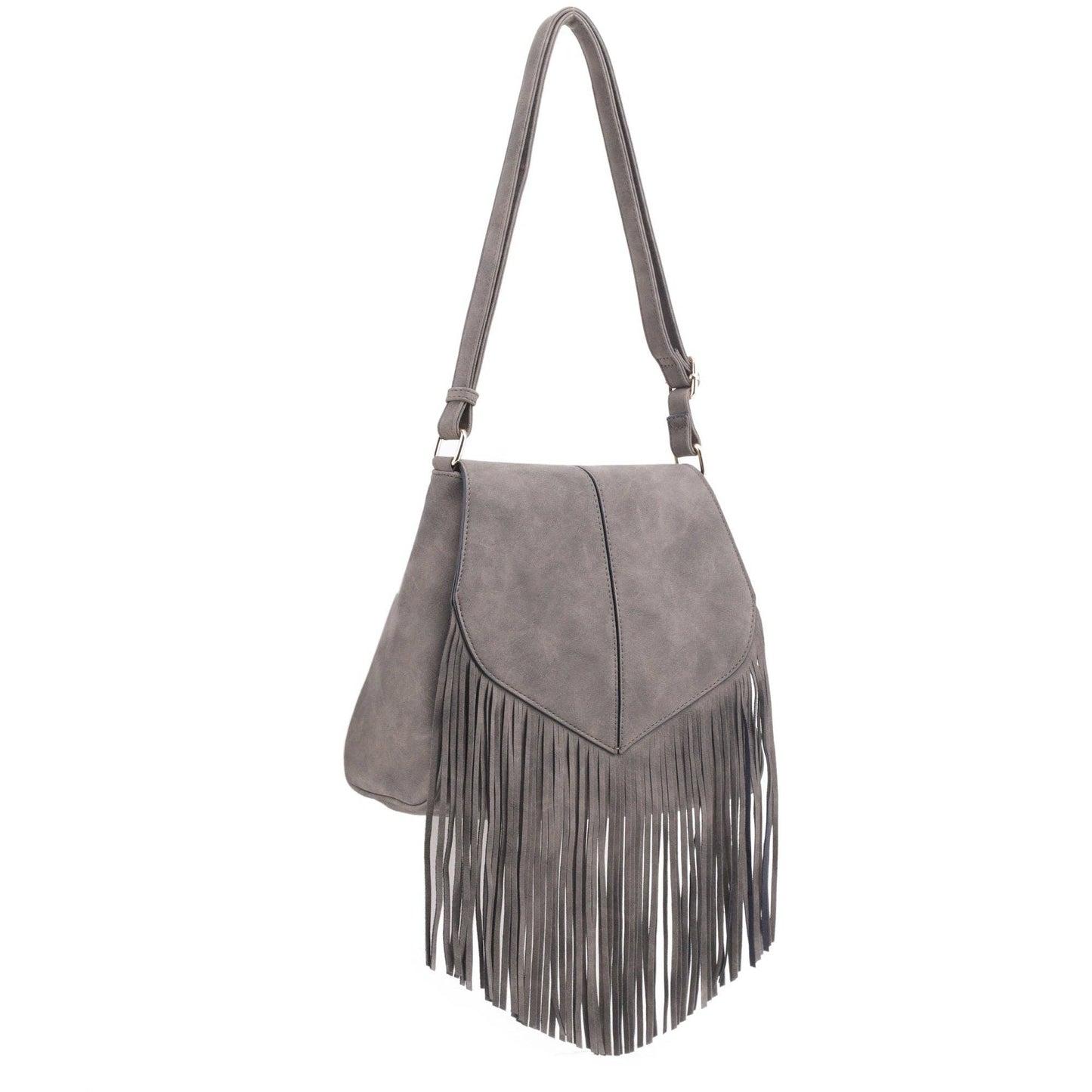 Michelle Boho Fringe Crossbody Bag