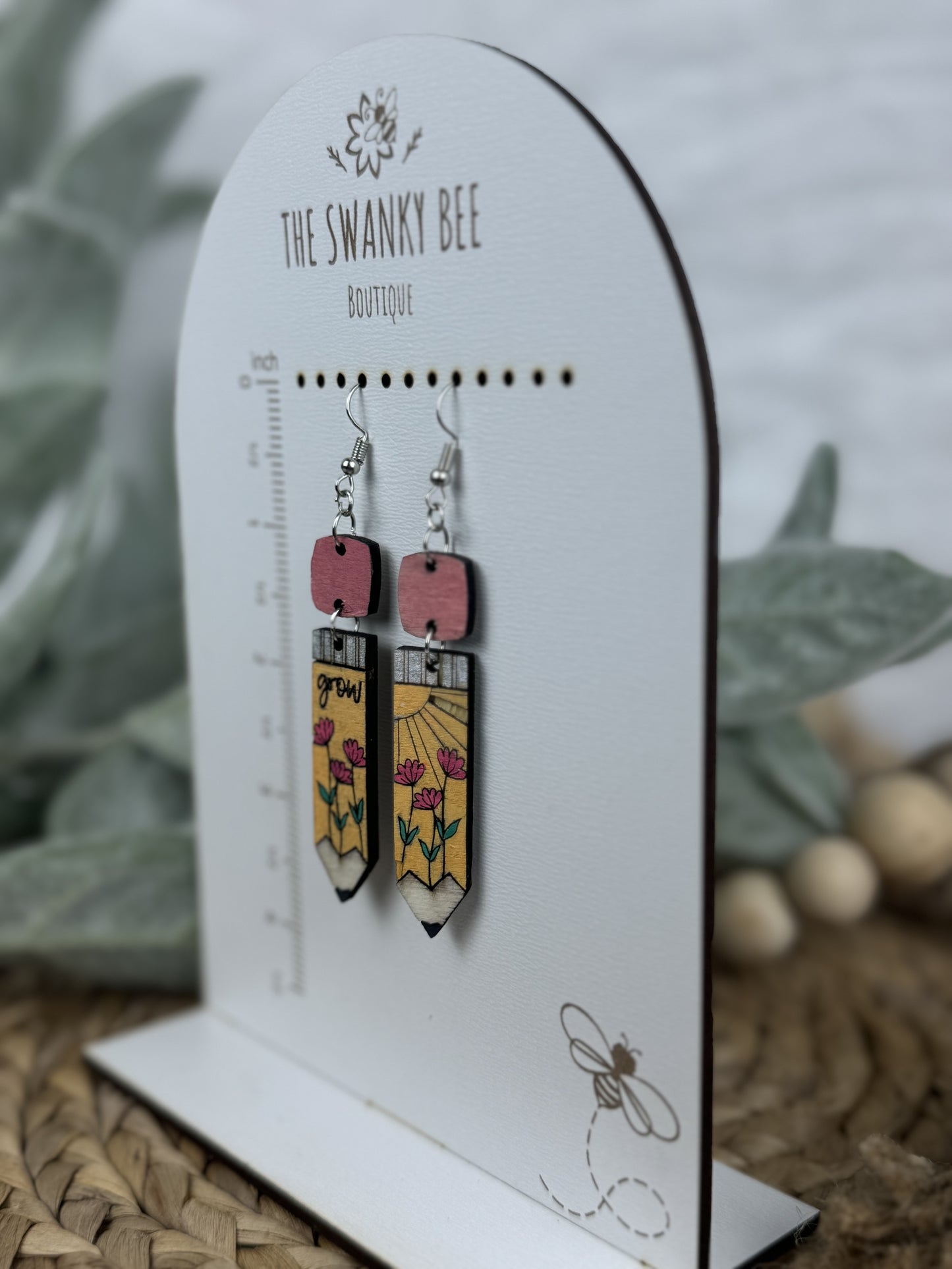 Grow Pencil Earrings