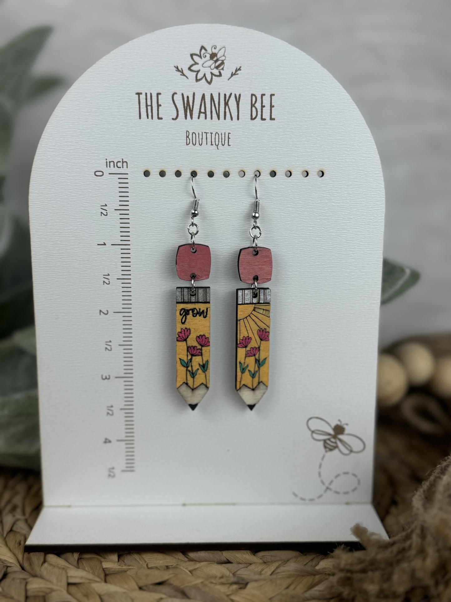 Grow Pencil Earrings