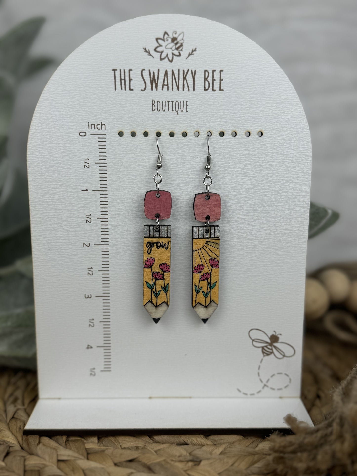 Grow Pencil Earrings