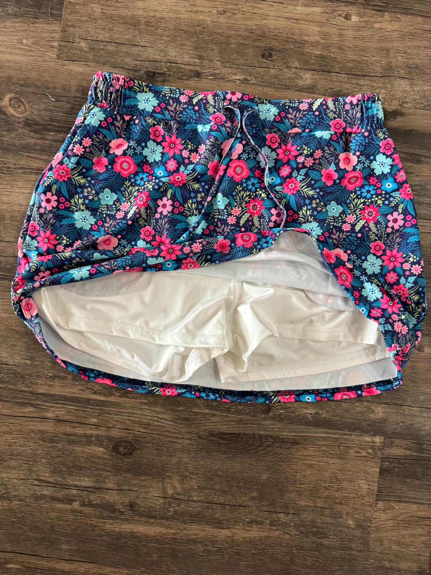 Watch Me Bloom Floral Skort