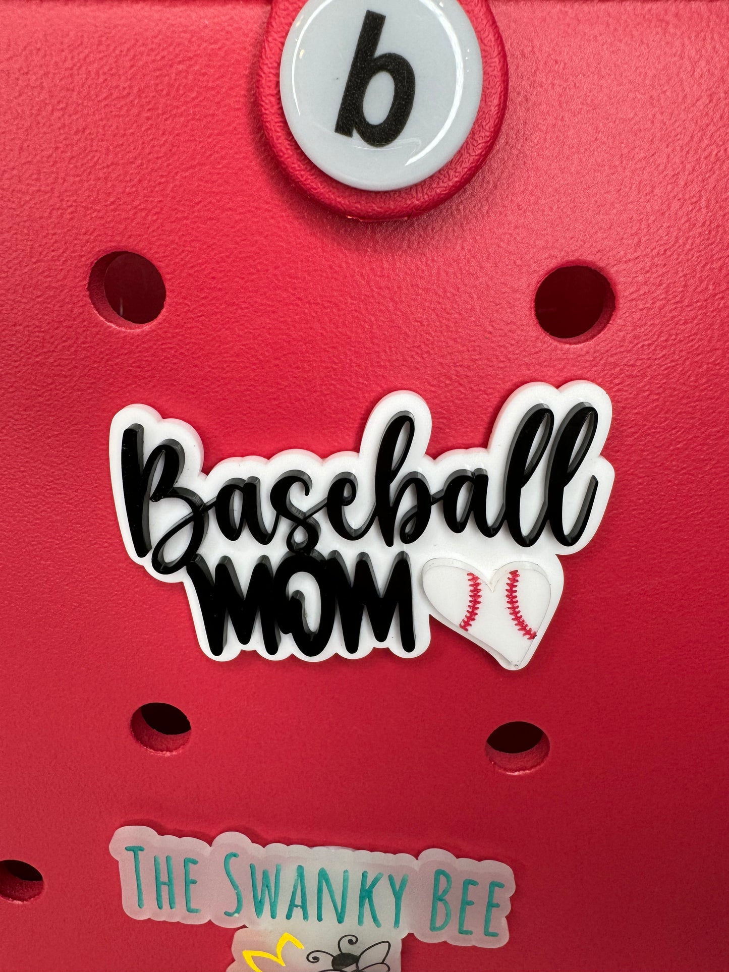 Sports Mom Charm for Bogg Style Bags