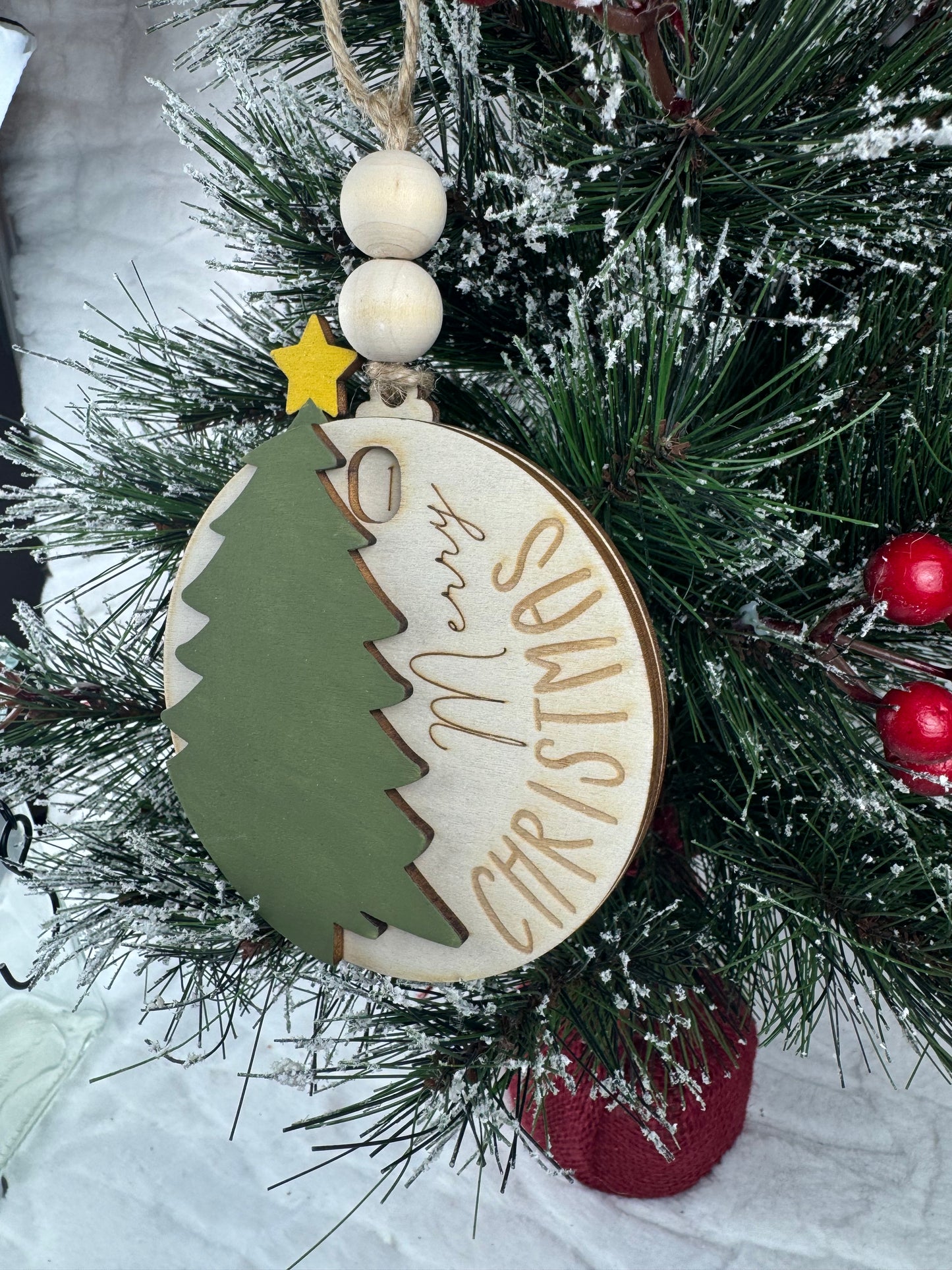 Christmas Tree Countdown Ornament