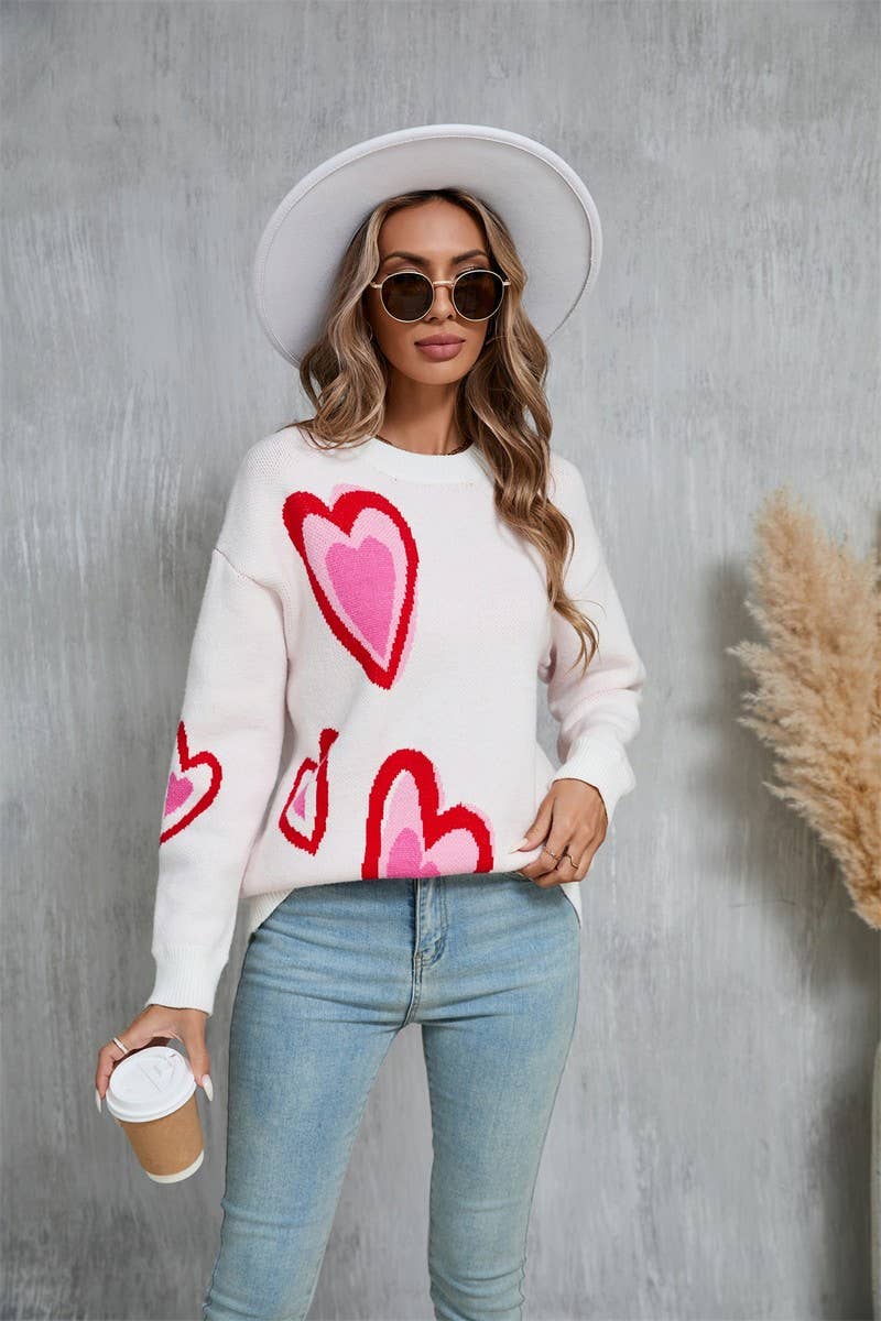 Valentine's Day Heart Sweater